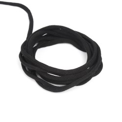 Шнур для одежды 4,5 мм, цвет Чёрный (на отрез)  в Находке