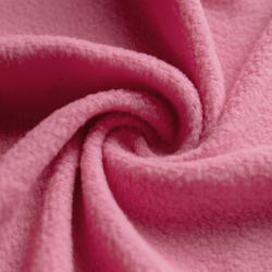 Флис Односторонний 130 гр/м2, цвет Розовый (на отрез)  в Находке