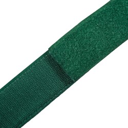 Контактная лента 40мм (38мм)  Зелёный (велькро-липучка, на отрез)  в Находке