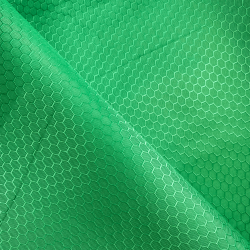 Ткань Оксфорд 300D PU Рип-Стоп СОТЫ, цвет Зелёный (на отрез)  в Находке