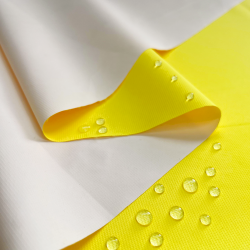 Водонепроницаемая Дышащая Мембранная ткань PU 10'000, цвет Жёлтый (на отрез)  в Находке